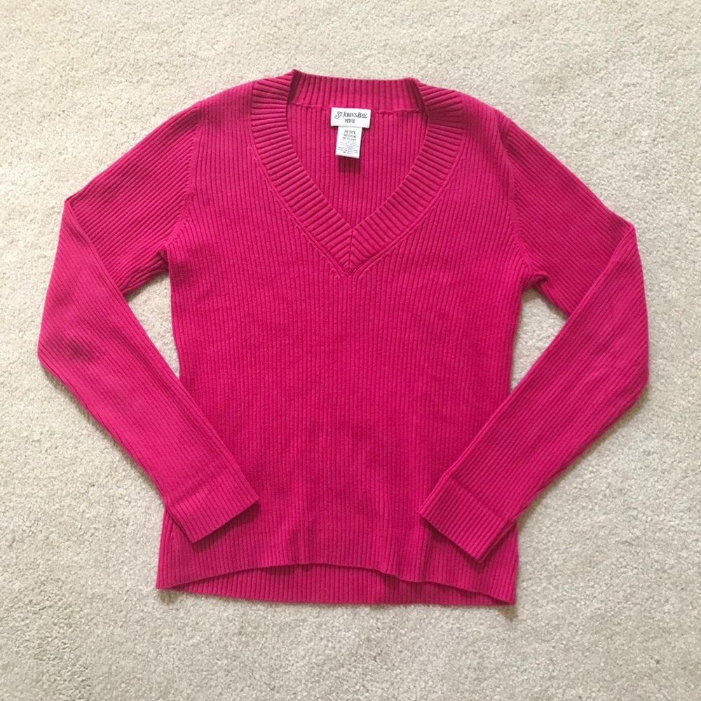 St. John’s Bay Petite V-neck Sweater